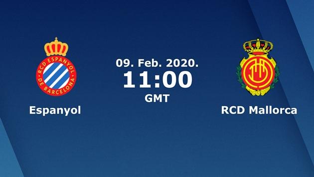 Soi kèo nhà cái tỉ số Espanyol vs Mallorca 09/02/2020 - VĐQG Tây Ban Nha